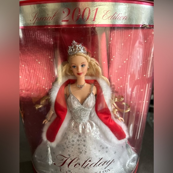 Vintage 2001 special edition Holiday Celebration Barbie New in Box - Picture 2 of 6